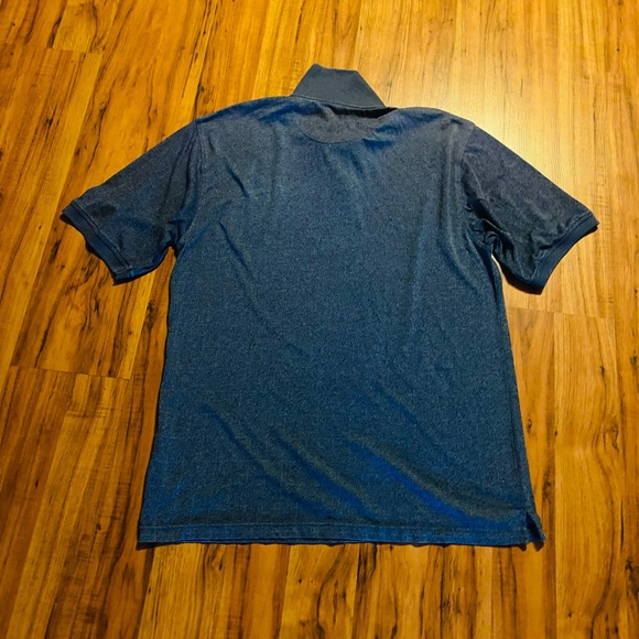 George Men’s Heather Blue Short Sleeve Polo Size Large - Picture 4 of 12